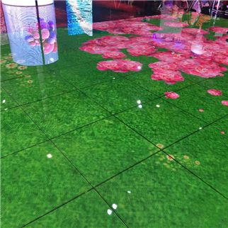 Interactive floor dance led screen