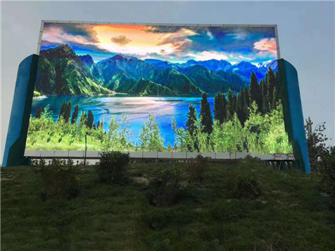 P8 full color outdoor 200m2 LED projects